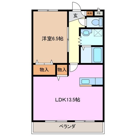 伊勢朝日駅 徒歩34分 1階の物件間取画像